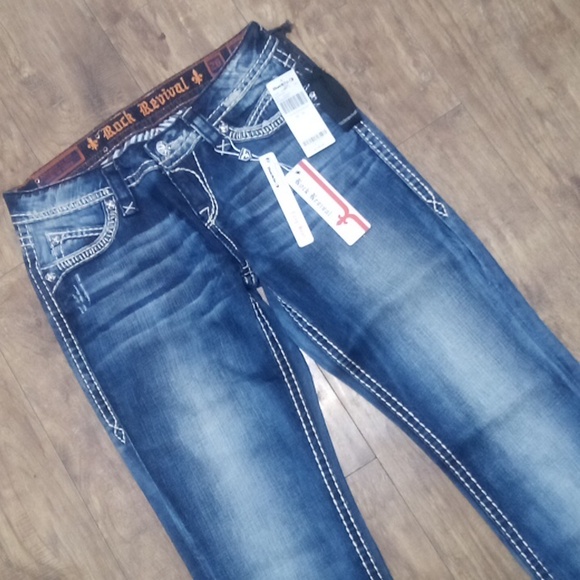 Rock Revival Women's 26 Easy Boot Elaina Embellished Embroidered NWT 148 USD - Picture 2 of 14